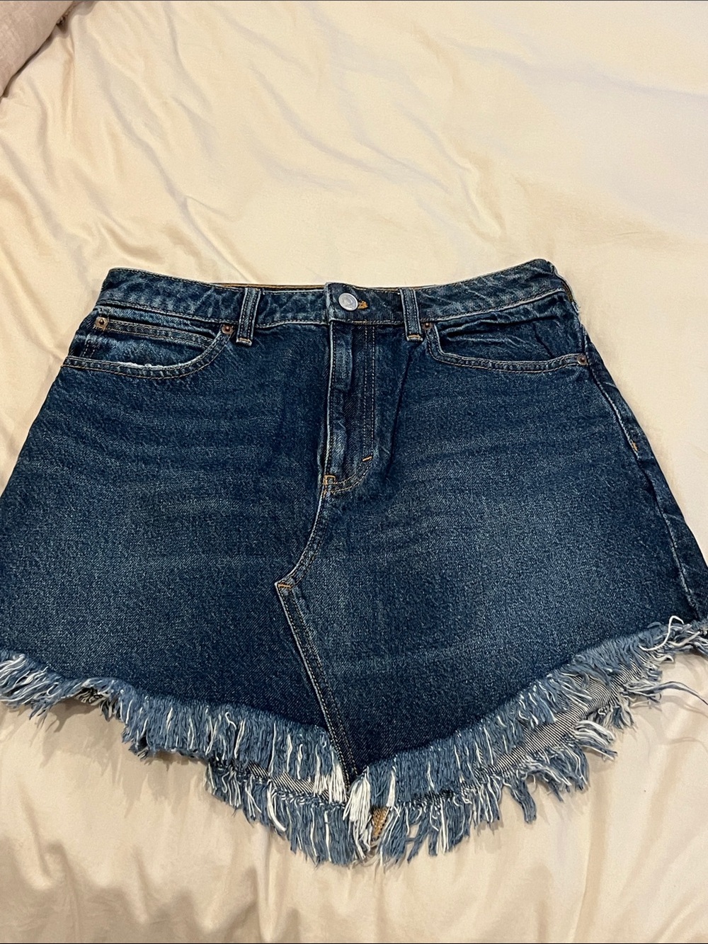 Free People Women's Navy Skirt